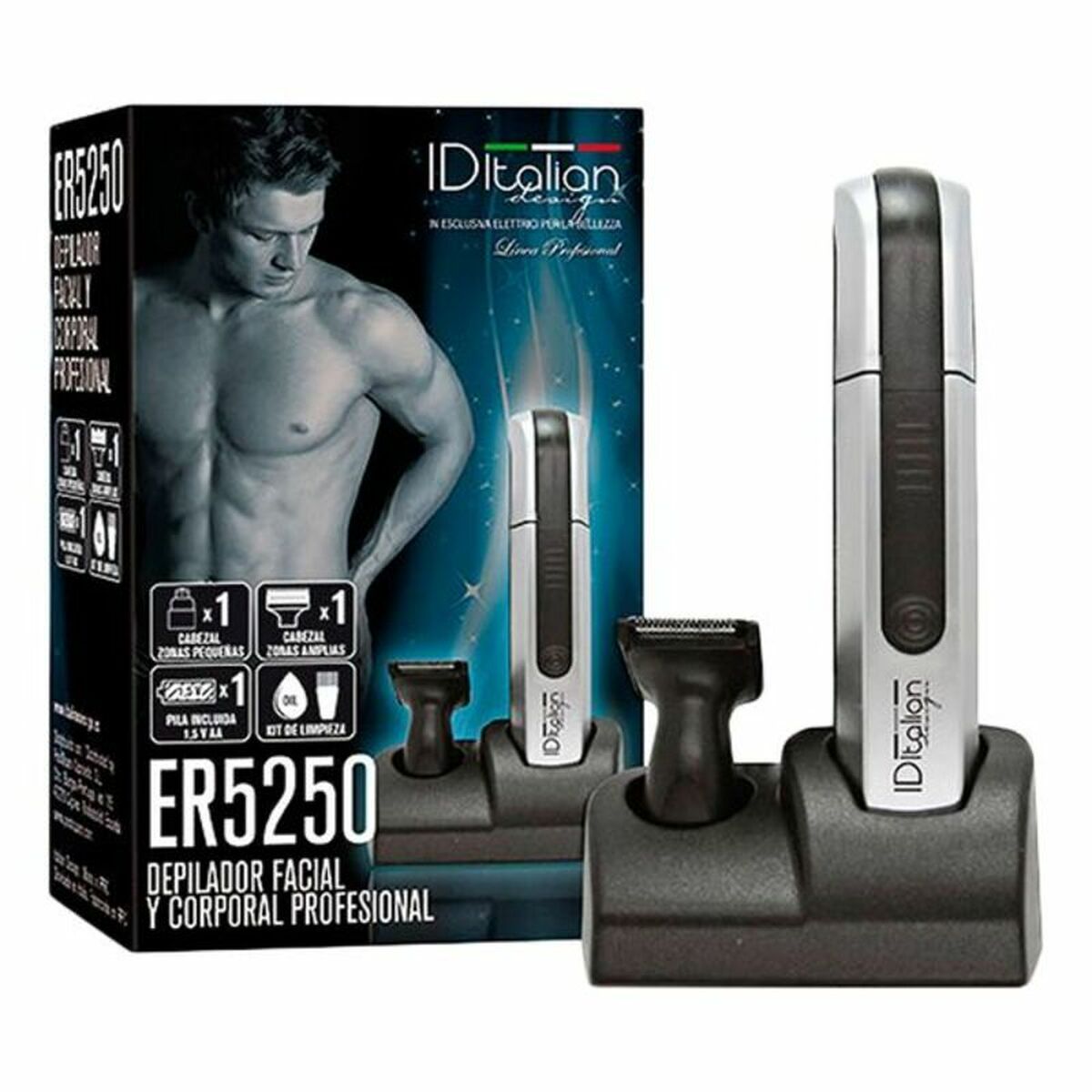 Elektrische haarverwijderaar Body & Care ER5250 Id Italian Body Care Trimmer