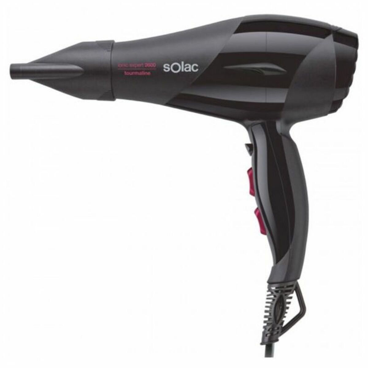 Föhn Solac SP7170EXPERT 2600W IONIC 2600 W Zwart - Schoonheid, Haarverzorging - Solac