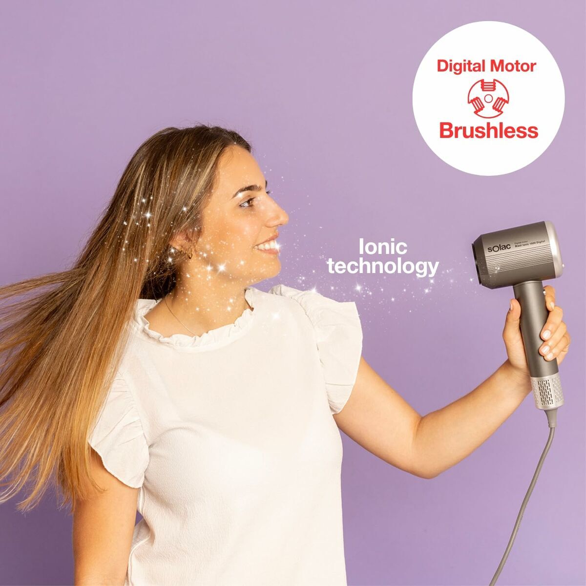 Föhn Solac SB7950 Grijs 1600 W