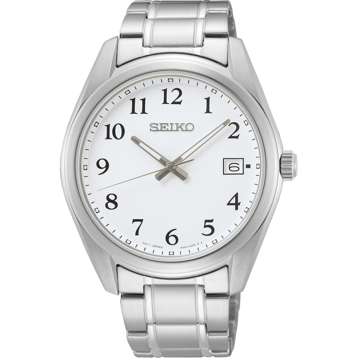 Horloge Heren Seiko SUR459P1 Zilverkleurig
