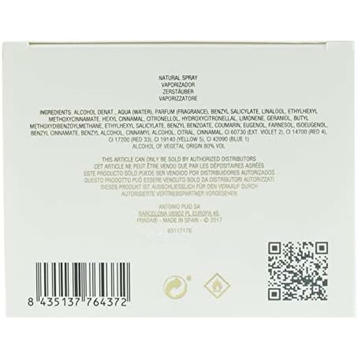 Damesparfum Prada La Femme Intense EDP 35 ml