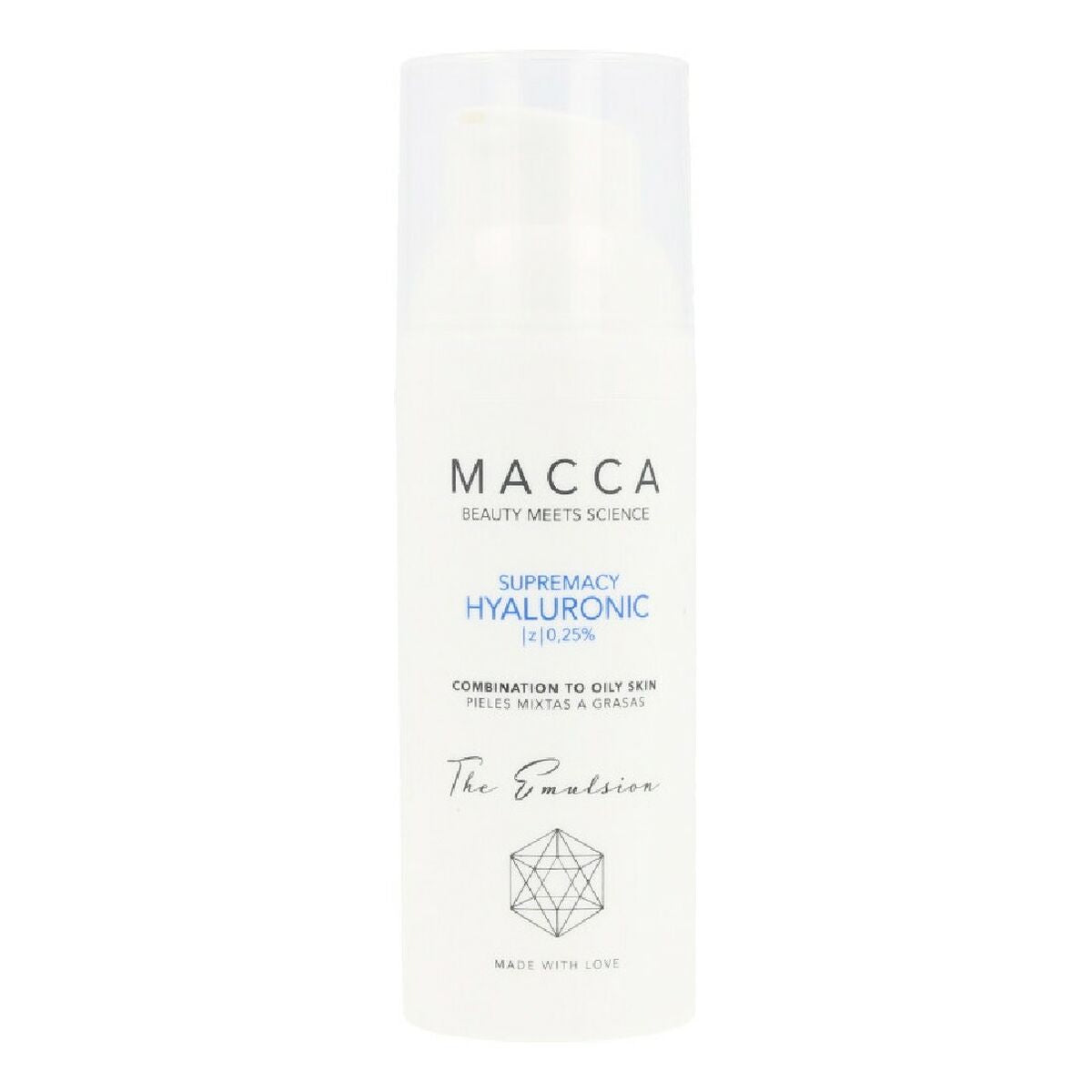 Intensief vochtinbrengende Crème Macca Supremacy Hyaluronic 50 ml