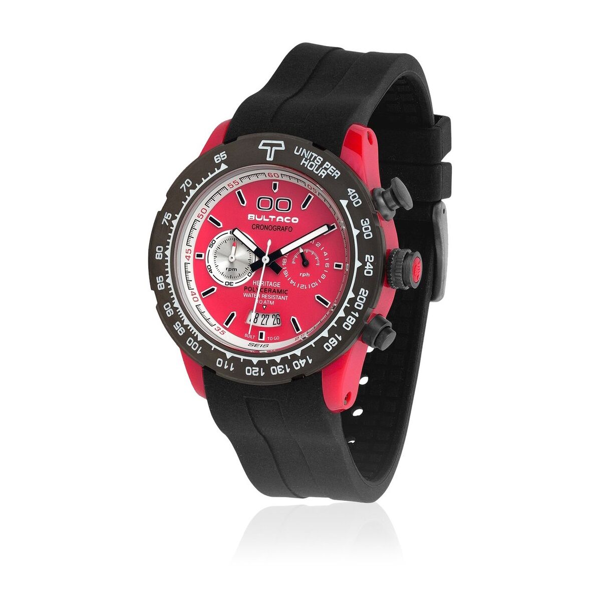 Horloge Heren Bultaco H1PR43C - CR1 (Ø 43 mm) - Klokken, Heren - Bultaco