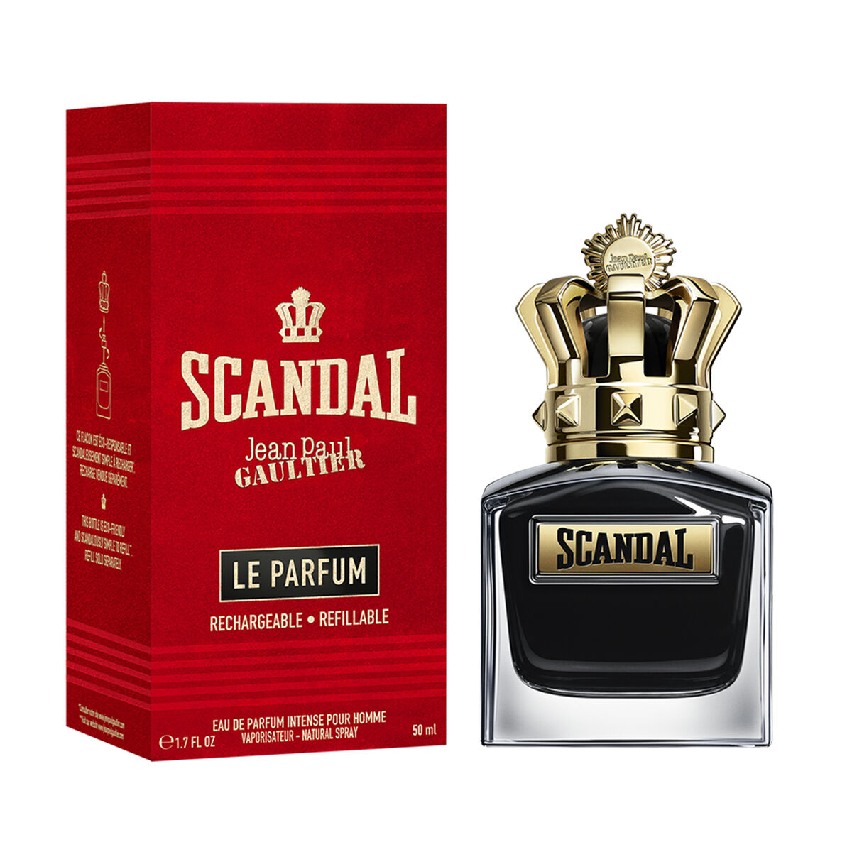Herenparfum Jean Paul Gaultier EDP Scandal Le Parfum Pour Homme 50 ml - Schoonheid, Parfums en geuren - Jean Paul Gaultier