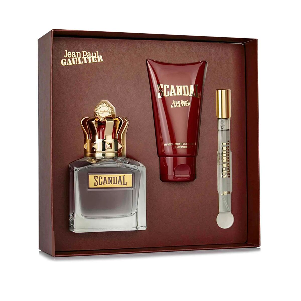 Parfumset voor Heren Jean Paul Gaultier Scandal Pour Homme