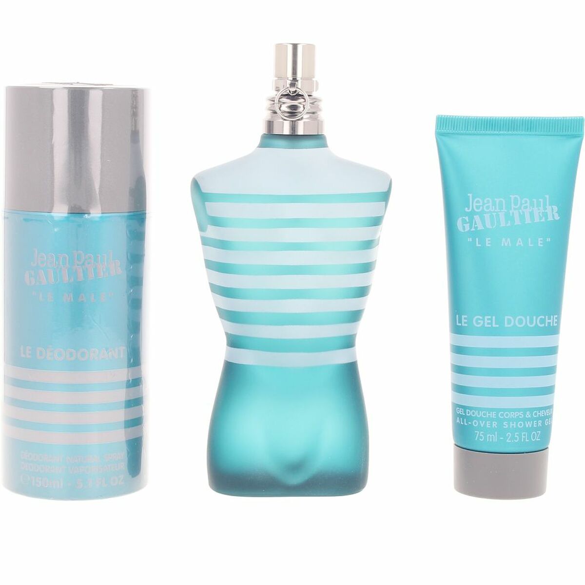 Parfumset voor Dames Jean Paul Gaultier Le Male 2 Onderdelen