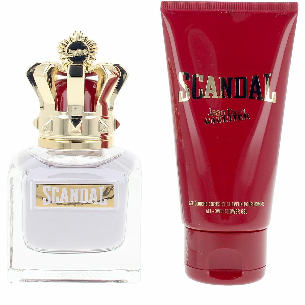 Parfumset voor Heren Jean Paul Gaultier SCANDAL POUR HOMME 3 Onderdelen