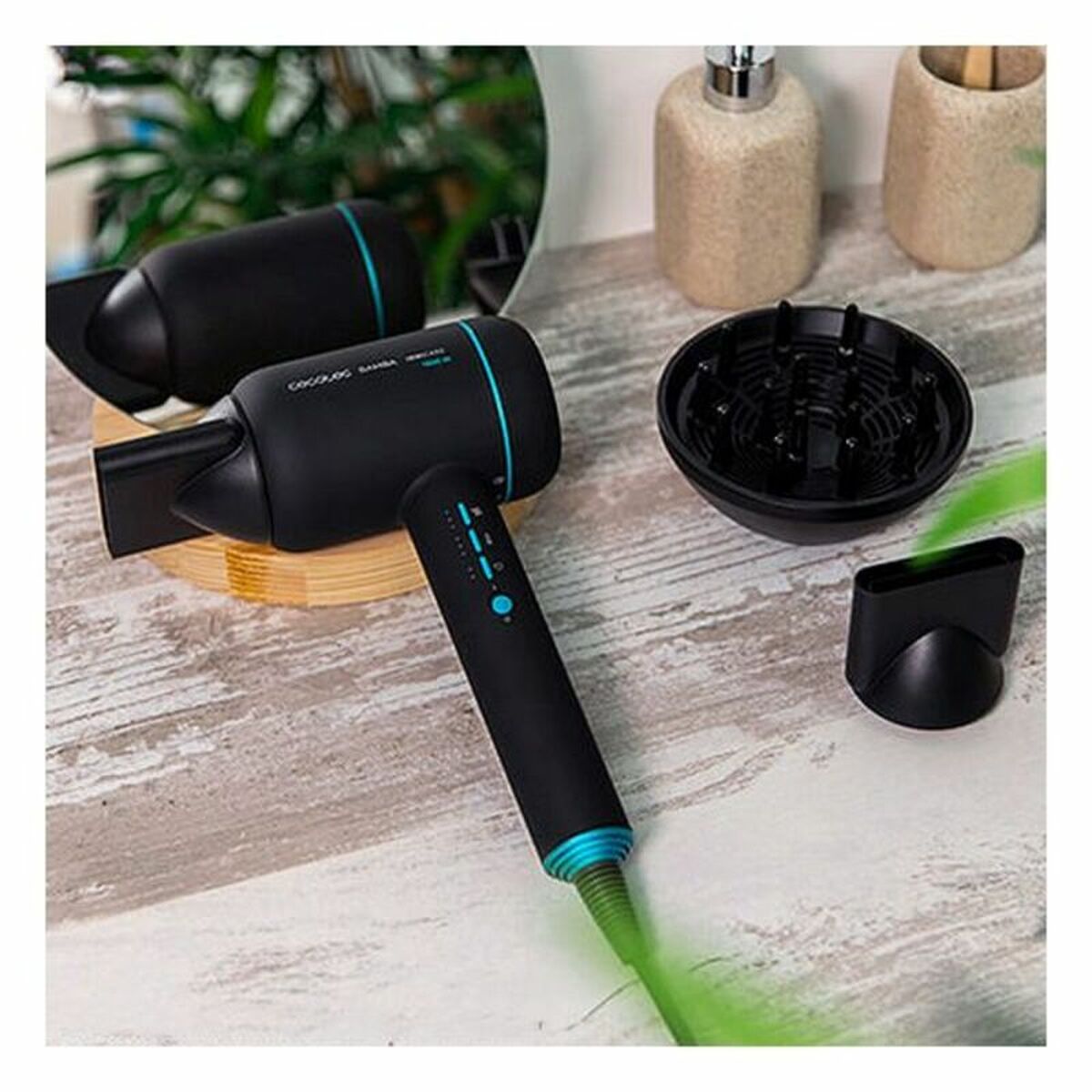 Föhn Cecotec Bamba IoniCare 6000 Rockstar Ice 1800W 1800 W