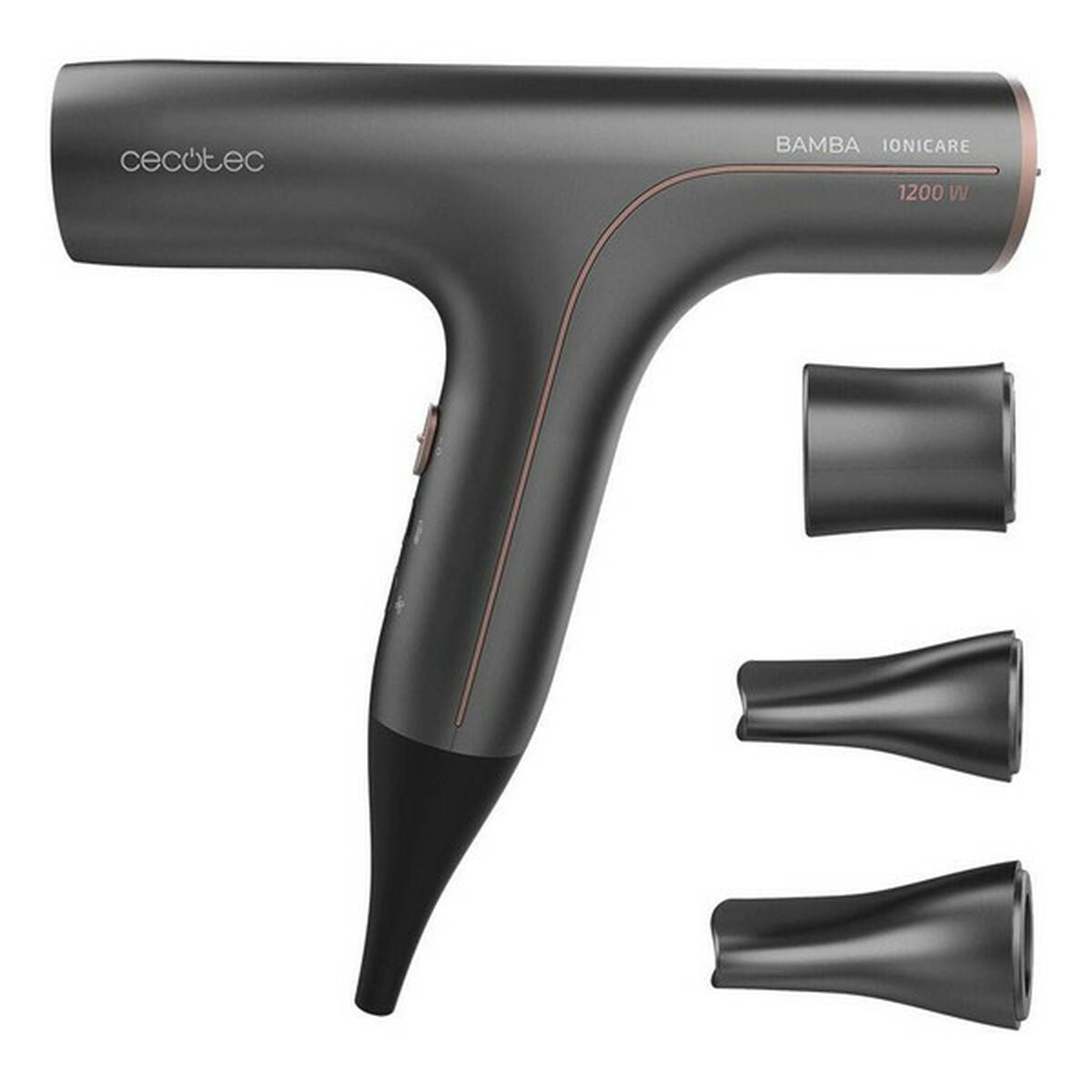 Föhn Cecotec IoniCare 6000 Rockstar Soft Zwart 1200 W - Schoonheid, Haarverzorging - Cecotec