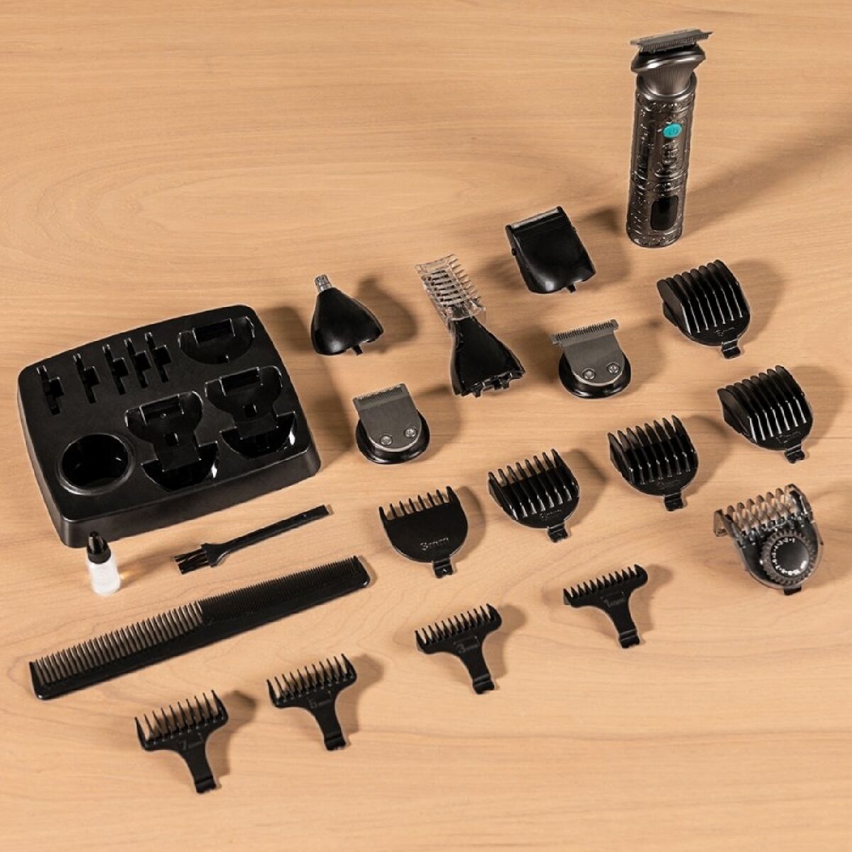 Cecotec Haar- en Baardtrimmer PrecisionCare Samurai 6-in-1, RVS, 170 min autonomie