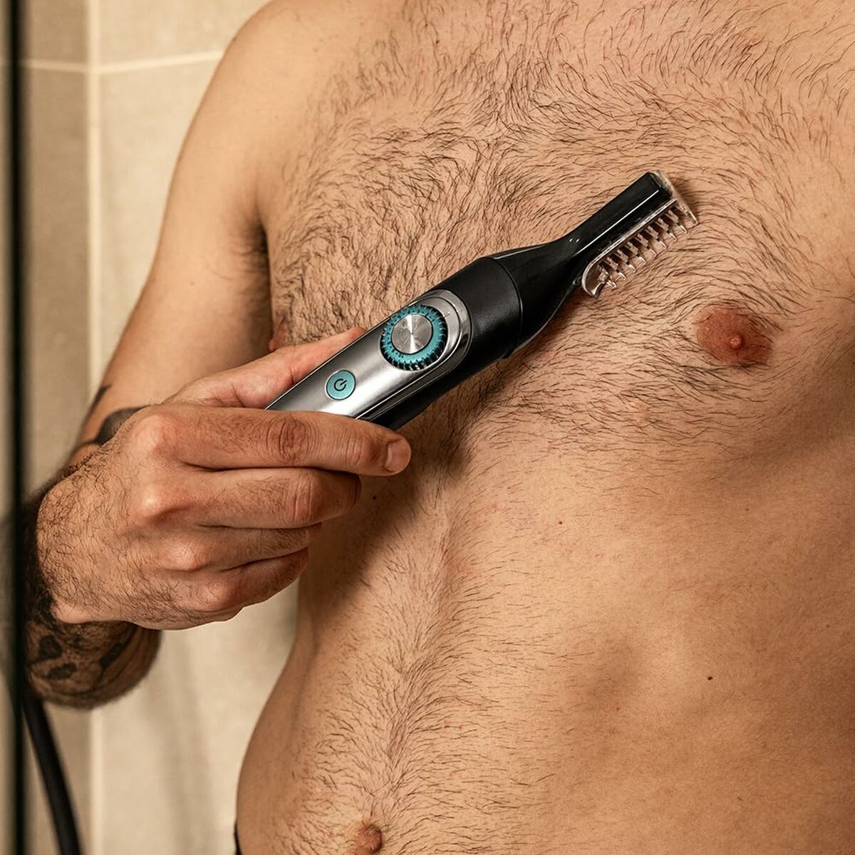 Cecotec Multigrooming PrecisionCare 6-in-1 tondeuse IPX7 met 5 verstelbare opzetkammen