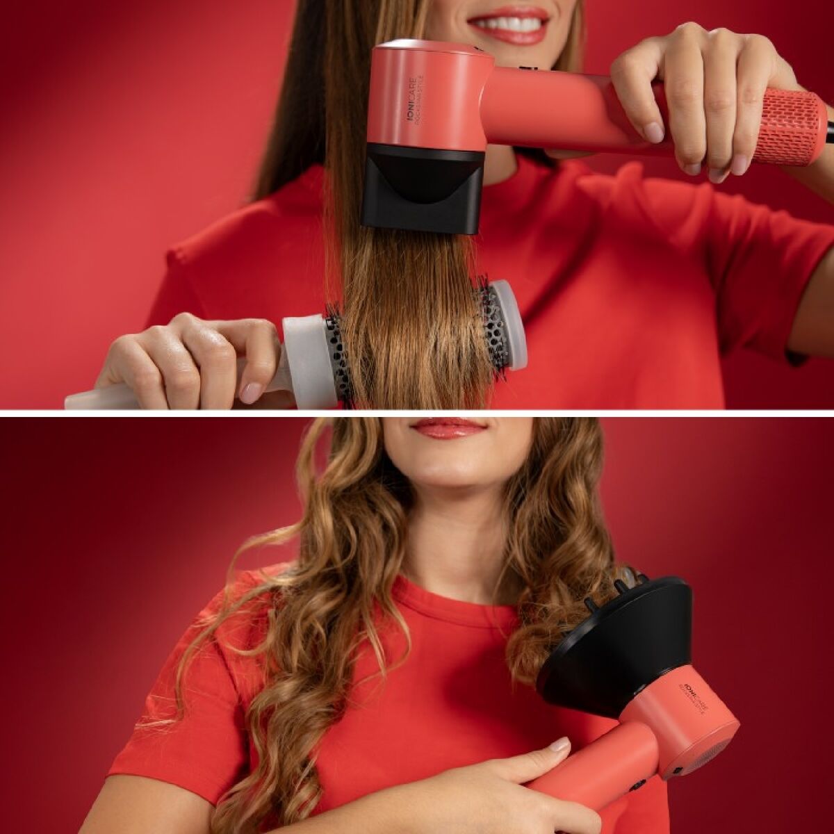 Föhn Cecotec RockStar Style Zwart Rood 1500 W Ionisch