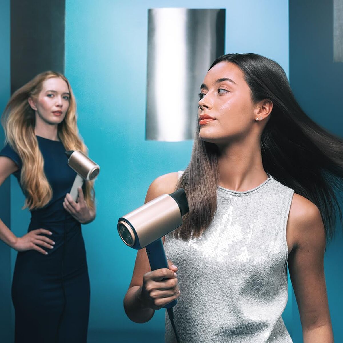 Föhn Cecotec DryGlam Nano Plasma Blue 1600 W Blauw