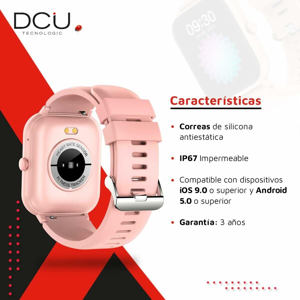 Smartwatch DCU 34157028 Groen - Elektronica - DCU Tecnologic