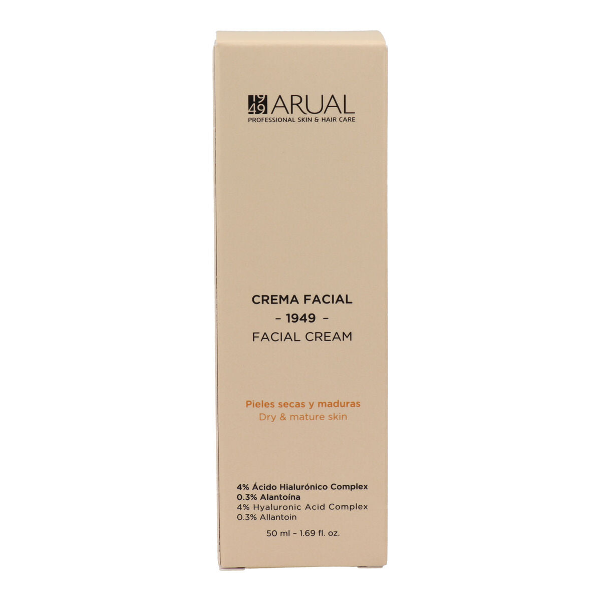 Gezichtsmake-Up Verwijderaar Arual Crema Facial 50 ml