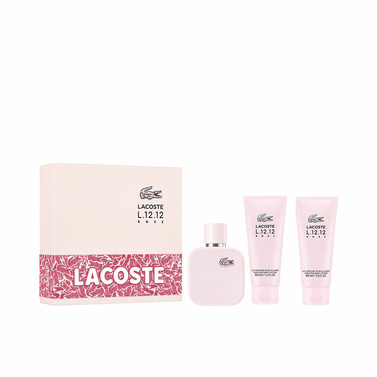 Parfumset voor Dames Lacoste L.12.12 POUR ELLE 3 Onderdelen - Schoonheid, Parfums en geuren - Lacoste