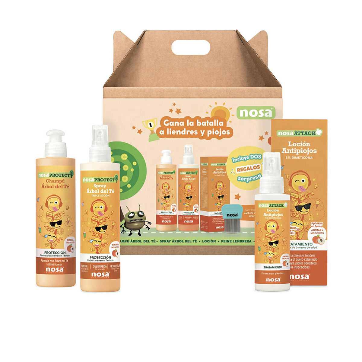 Hygiëneset Nosa Healthcare PROTECT 4 Onderdelen - Baby, Hygiëne en verzorging - Nosa Healthcare