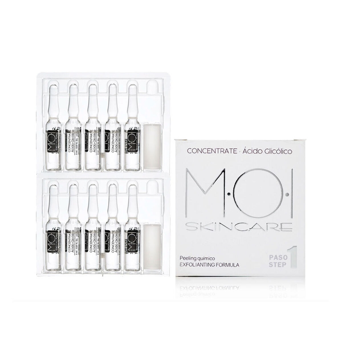Ampullen met Lifting Effect MOI GLYCOLIC ACID 2 ml 10 Stuks - Schoonheid, Huidverzorging - MOI