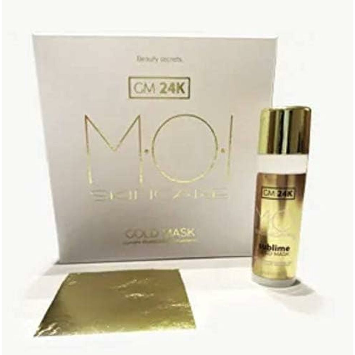 Gezichtsmasker MOI GOLD MASK 24K 7 Onderdelen - Schoonheid, Huidverzorging - MOI