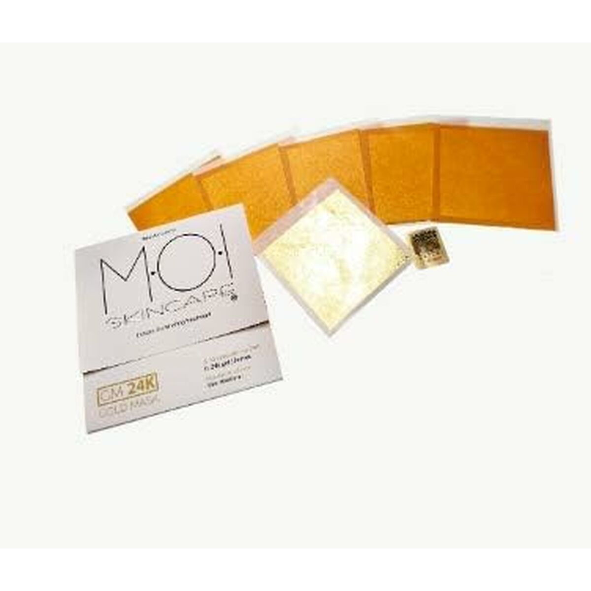 Gezichtsmasker MOI GOLD MASK 24K 7 Onderdelen - Schoonheid, Huidverzorging - MOI
