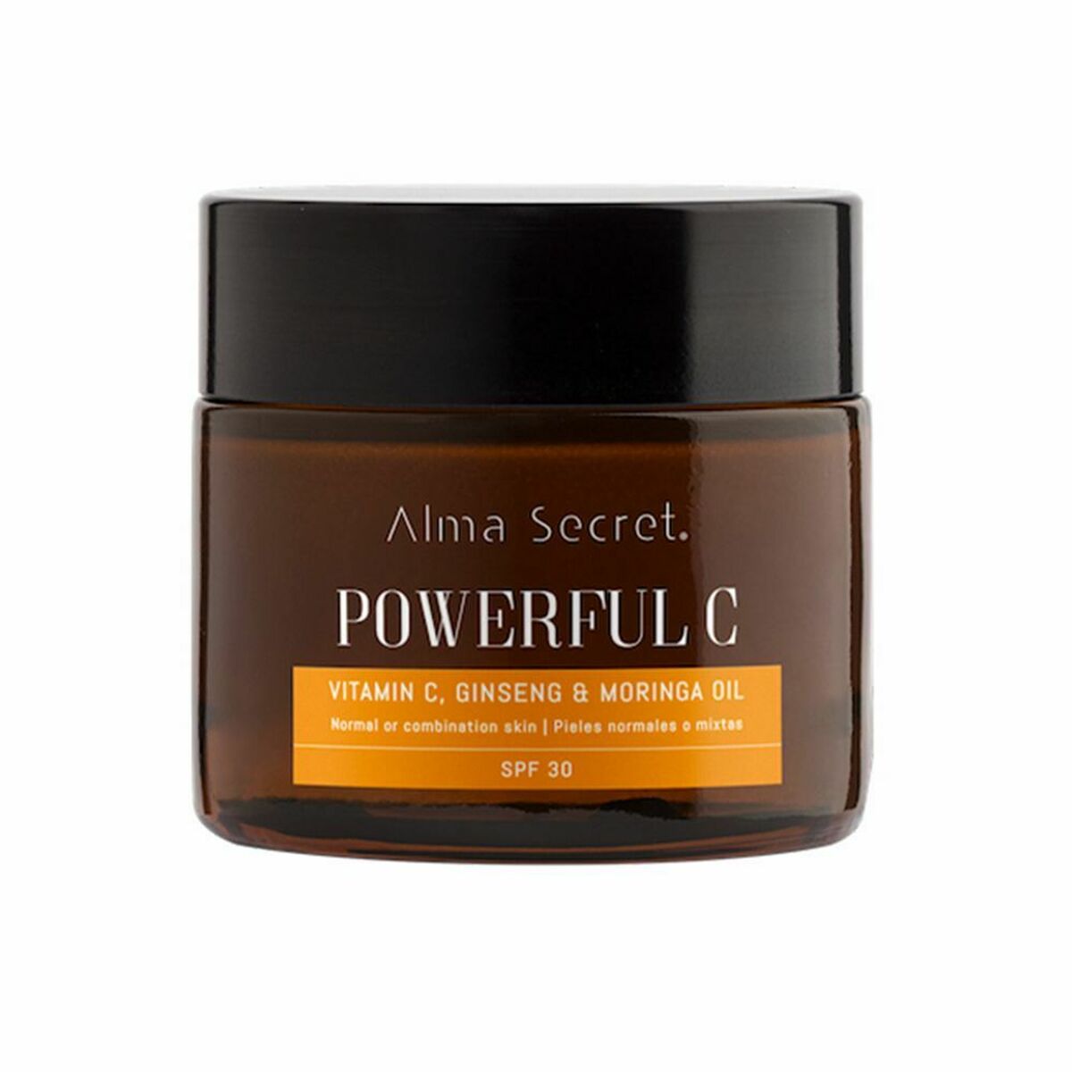 Highlighting Crème Alma Secret Powerful C Spf 30 50 ml Anti - Aging Oranje - Schoonheid, Huidverzorging - Alma Secret