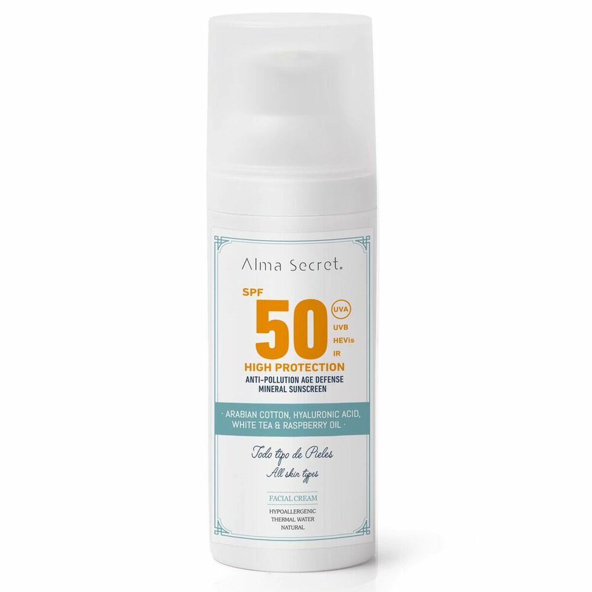 Zonnebrandcrème Alma Secret 172 Spf 50 50 ml - Schoonheid, Huidverzorging - Alma Secret