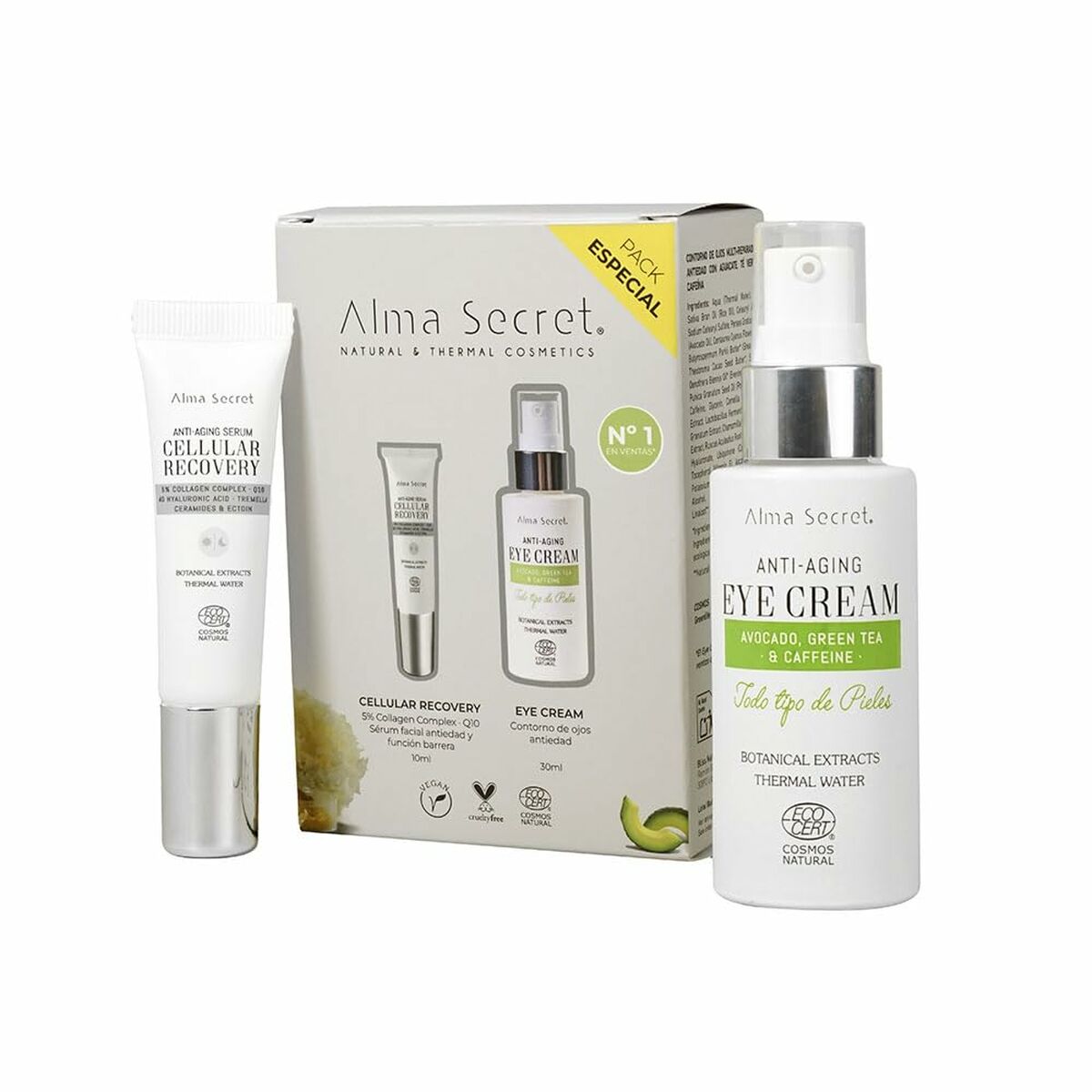 Make-up Set Alma Secret FACIAL ALMA SECRET 2 Onderdelen