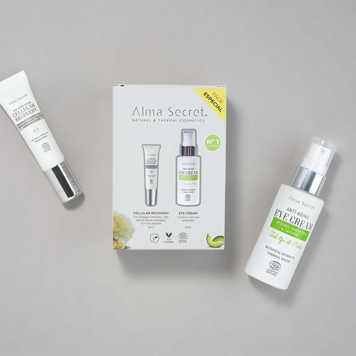 Make - up Set Alma Secret FACIAL ALMA SECRET 2 Onderdelen - Schoonheid, Gebruiksvoorwerpen en accessoires - Alma Secret