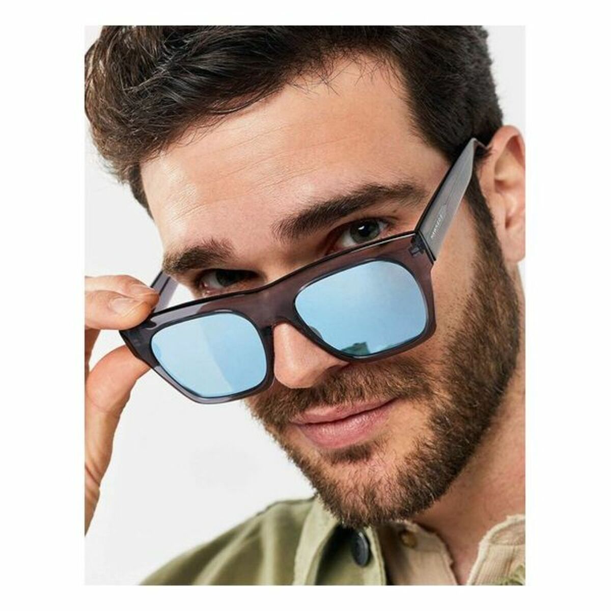 Zonnebril Uniseks Narciso Hawkers Blauw Verchroomd - Sieraden, Unisex voor volwassene - Hawkers