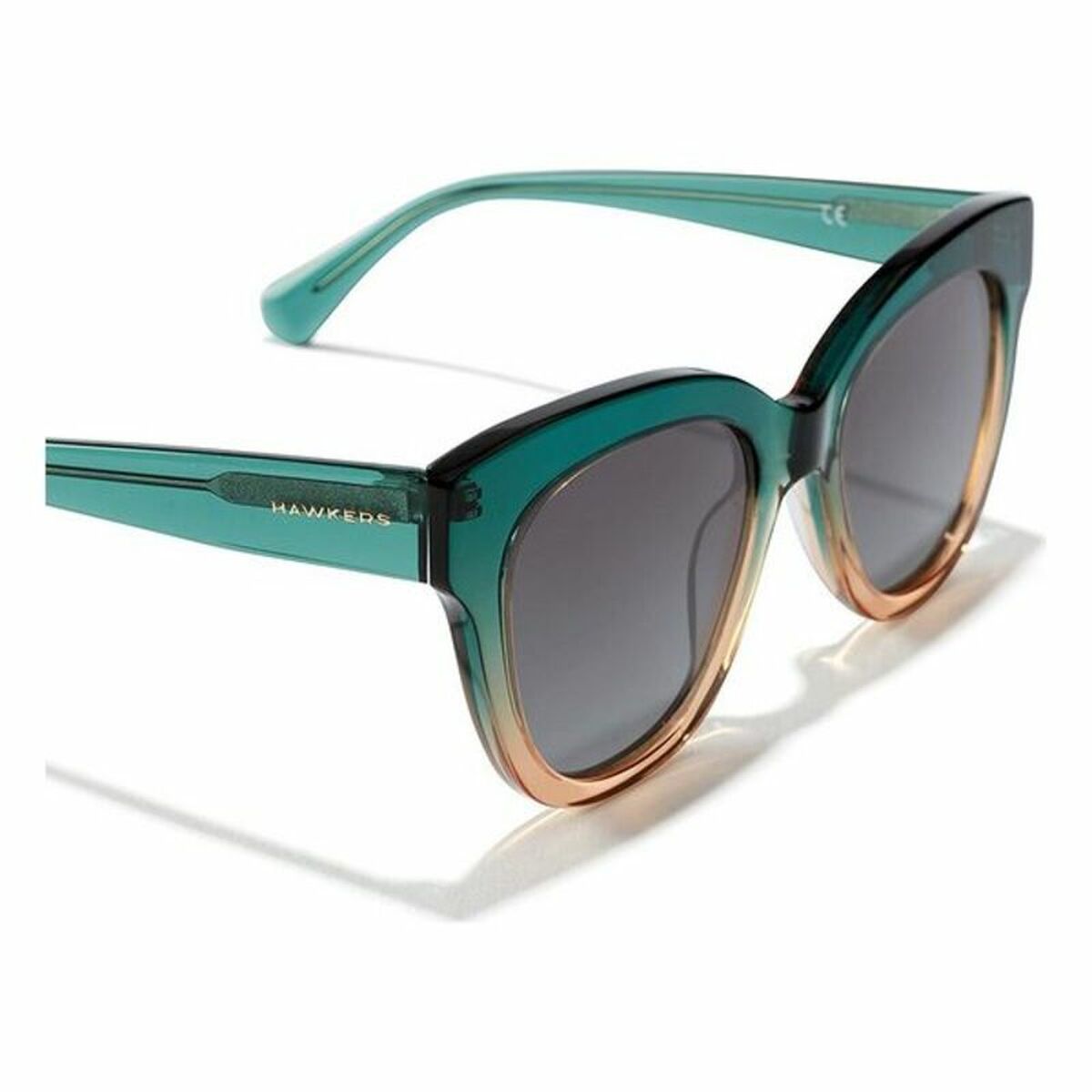 Zonnebril Dames Audrey Hawkers Groen Gouden - Sieraden, Vrouwen - Hawkers