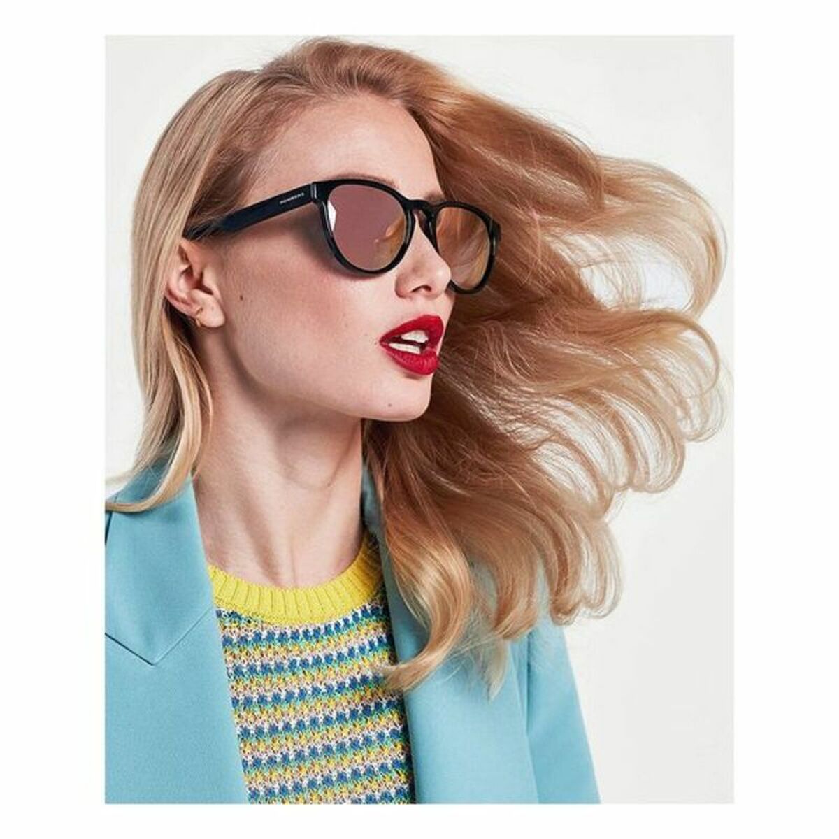 Zonnebril Uniseks Crush Rose Gold Hawkers Ø 145 mm