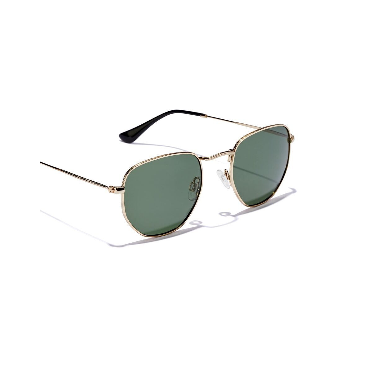 Zonnebril Uniseks Hawkers SIXGON DRIVE Gouden Ø 51 mm Groen - Sieraden, Unisex voor volwassene - Hawkers