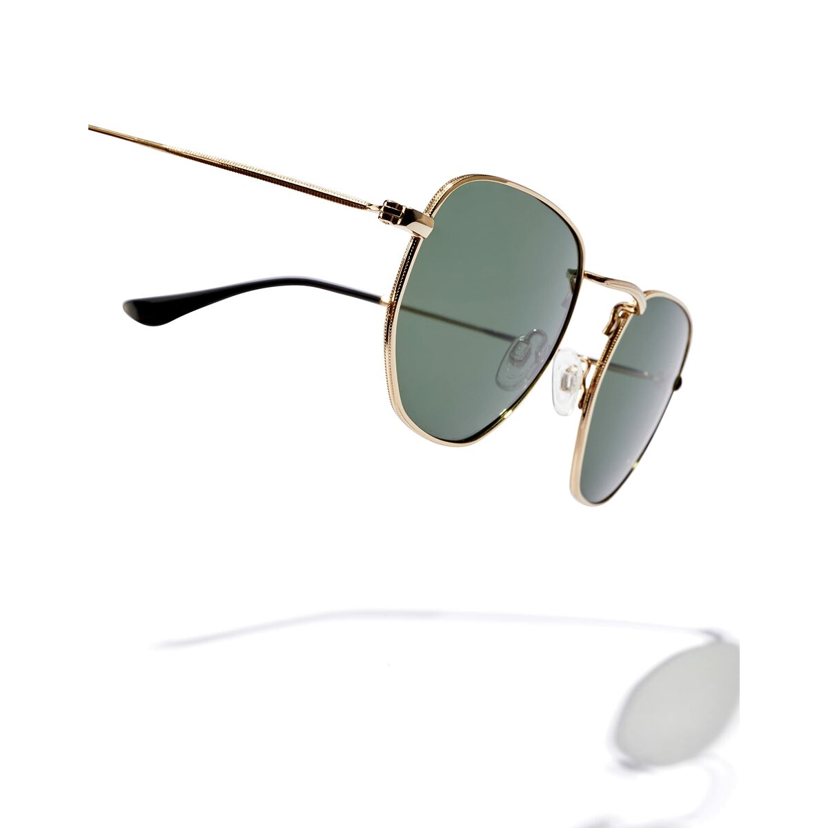 Zonnebril Uniseks Hawkers SIXGON DRIVE Gouden Ø 51 mm Groen - Sieraden, Unisex voor volwassene - Hawkers