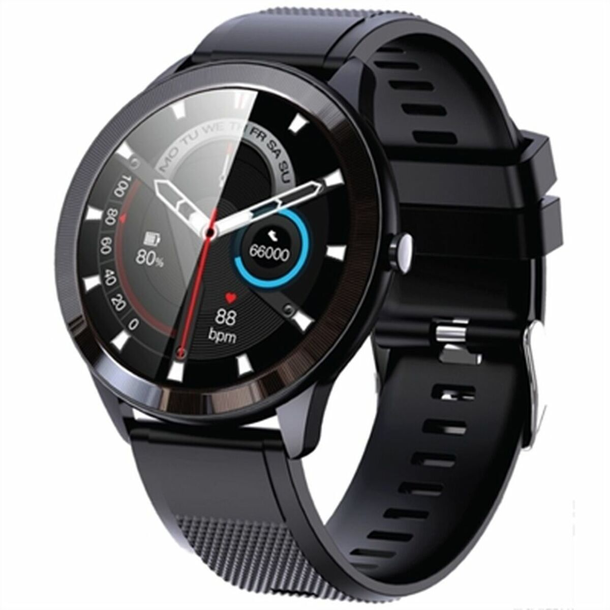 Smartwatch LEOTEC LESW32K Zwart 1,28" - Elektronica - LEOTEC