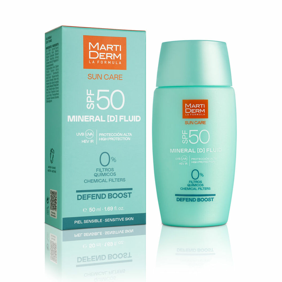 Zonnebrand crème Martiderm SUN CARE Spf 50 50 ml