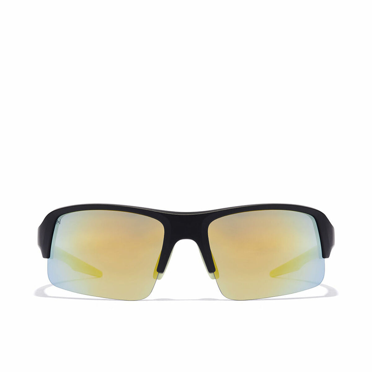 Zonnebril Uniseks Hawkers Bat Ø 45 mm Geel Zwart - Sieraden, Unisex voor volwassene - Hawkers