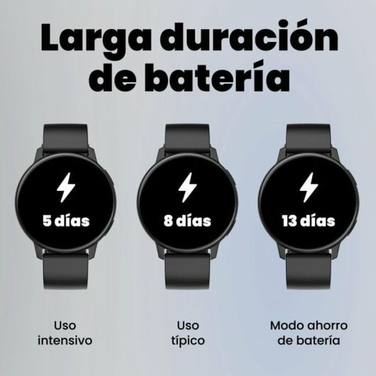 Smartwatch SPC 9652N Zwart Grijs 1,43" - Elektronica - SPC