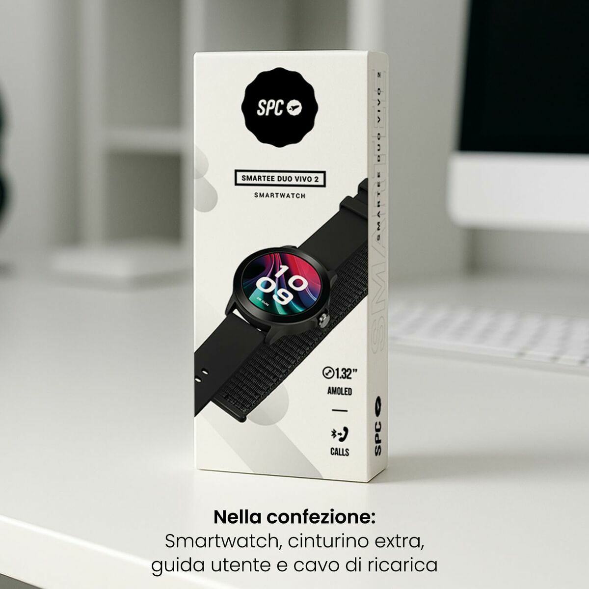 Smartwatch SPC Internet 9655N Zwart