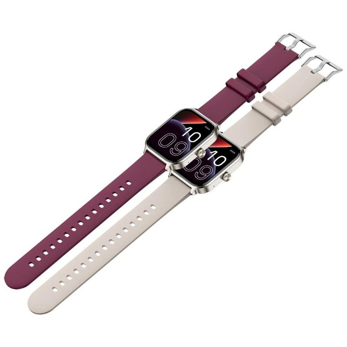 Smartwatch SPC 9657B Beige 38 mm 46 mm Ø 46 mm (2 Stuks) - Elektronica - SPC