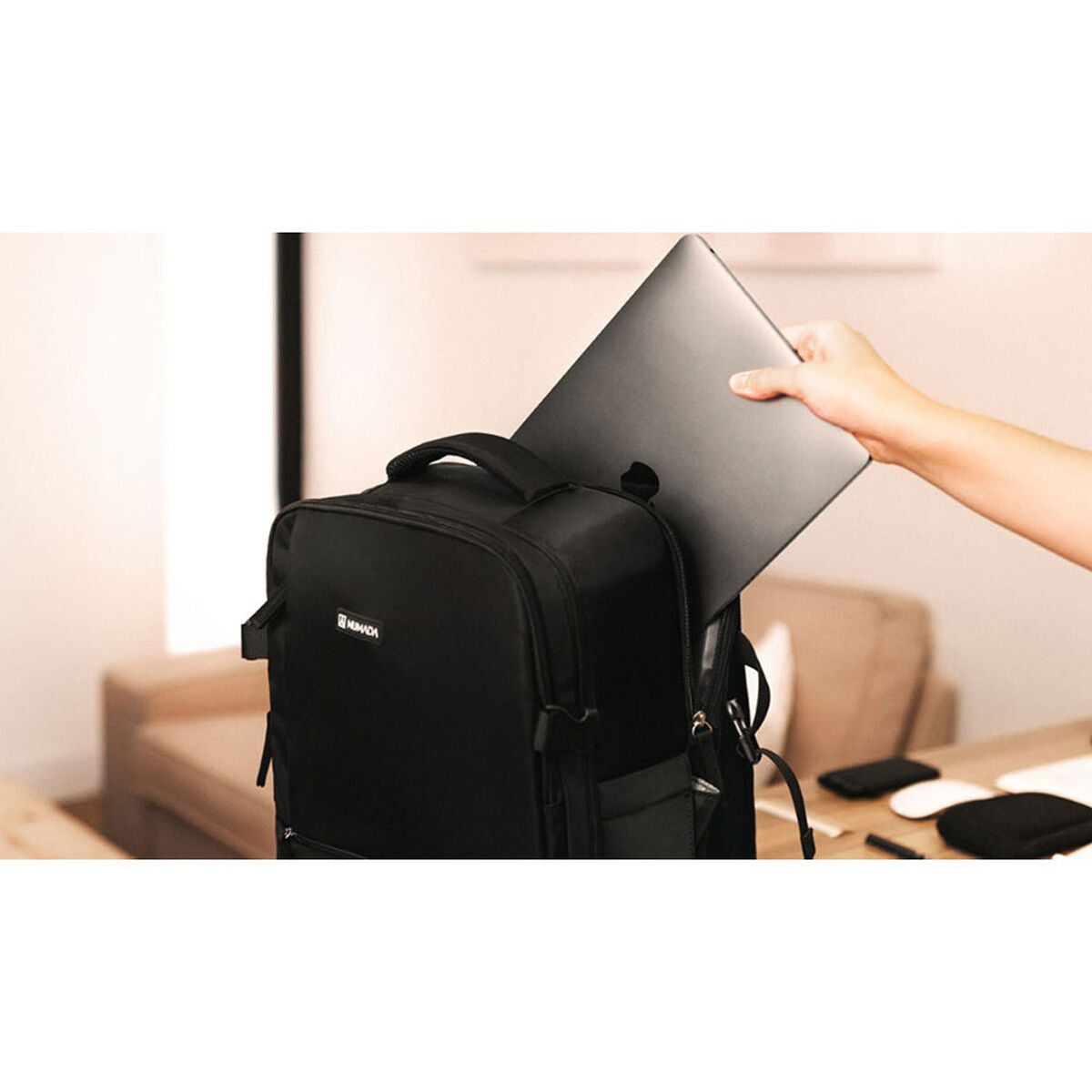 Casual Rugtas Numada Explorer B40 Zwart 20 L 40 X 25 X 20 cm - Bagage, Rugzakken - Numada