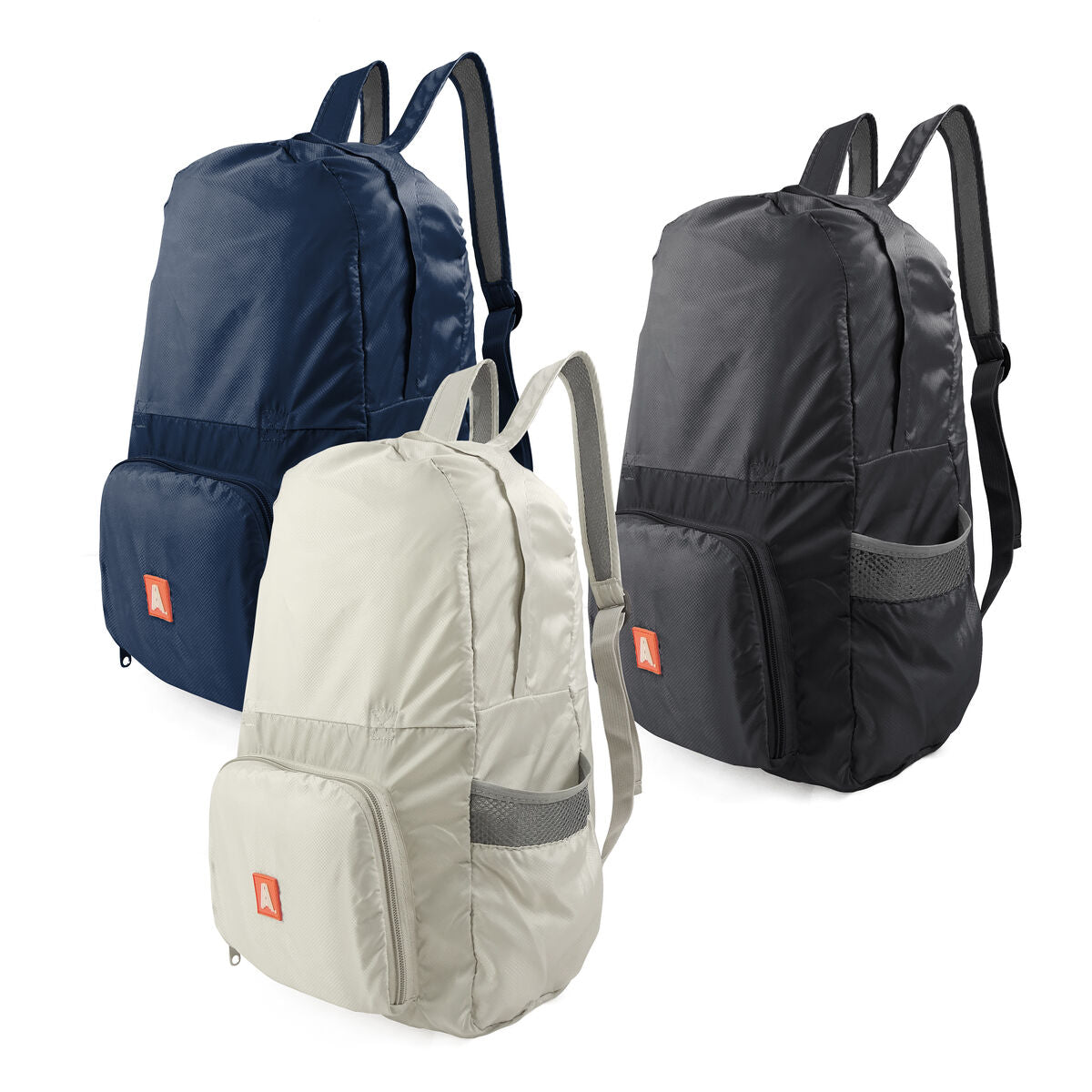 Casual Rugtas Scape Travel Blauw Zwart Grijs Casual 20 L