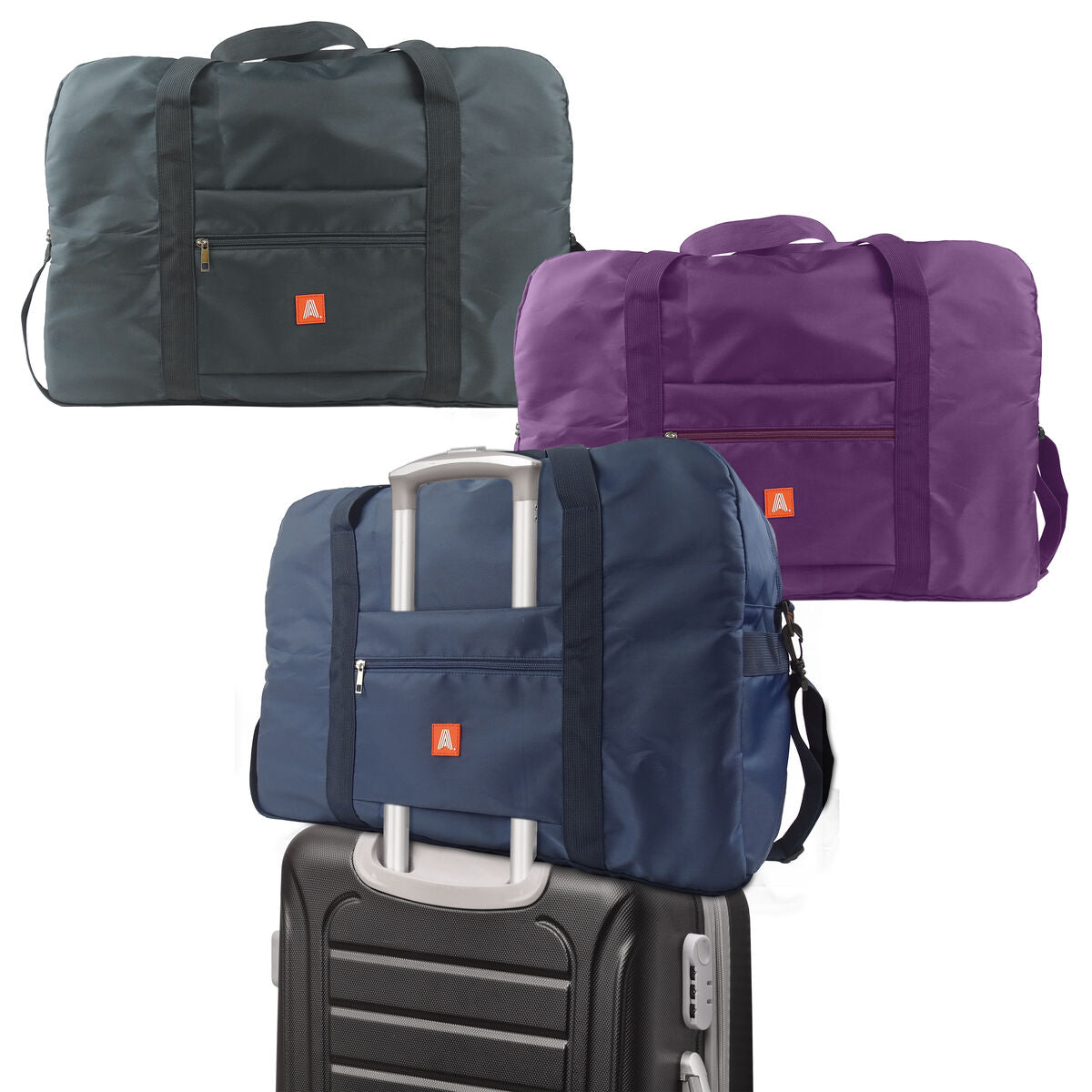 Casual Rugtas Scape Travel Blauw Zwart Lila Casual - Bagage, Rugzakken - Scape Travel
