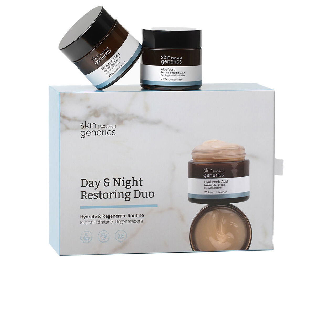 Cosmetica Set Skin Generics DAY & NIGHT RETORING DUO 2 Onderdelen
