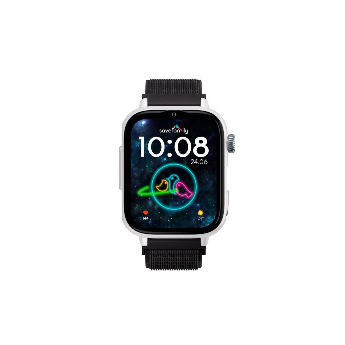 Smartwatch Save Family SW+2 B/TELBN 1,3'' Wit Zwart - Elektronica - Save Family