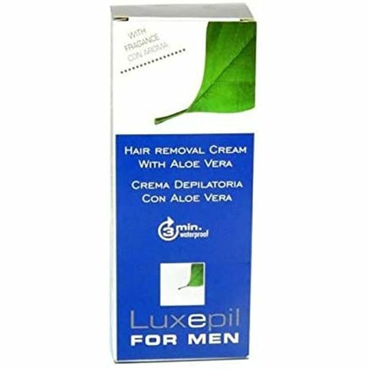 Ontharingscème Lichaam Luxepil For Men Aloë Vera (150 ml) - Schoonheid, Scheren en ontharen - Luxepil