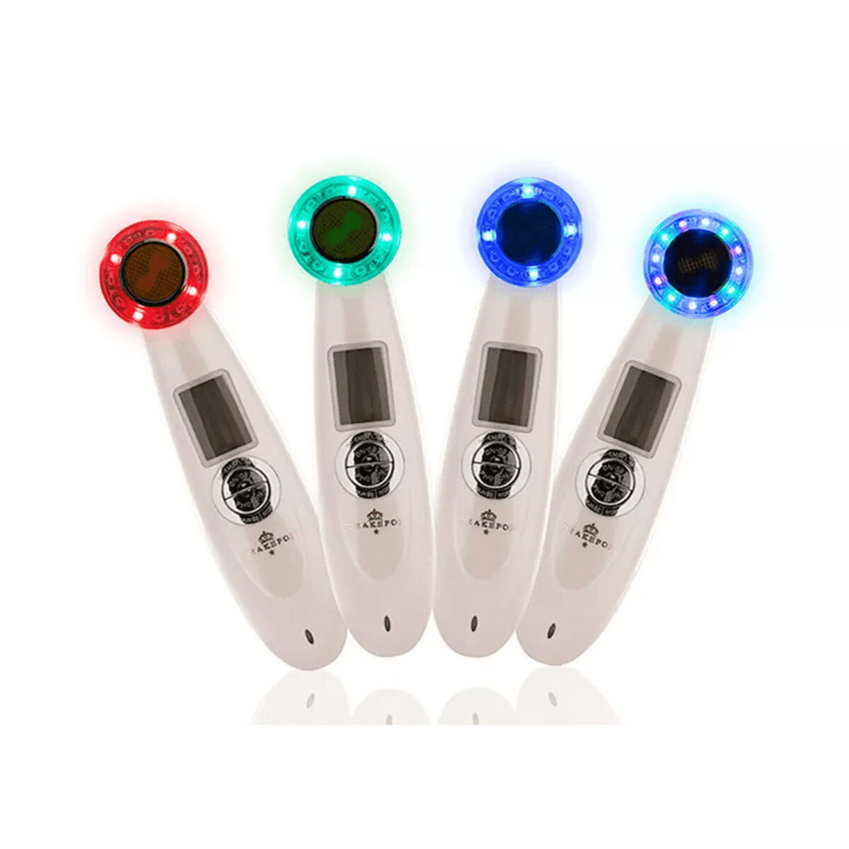 Gezichtsmassager met Radiofrequentie, Fototherapie en Elektrostimulatie Drakefor DKF - 9902AURUM Wit - Schoonheid, Huidverzorging - Drakefor