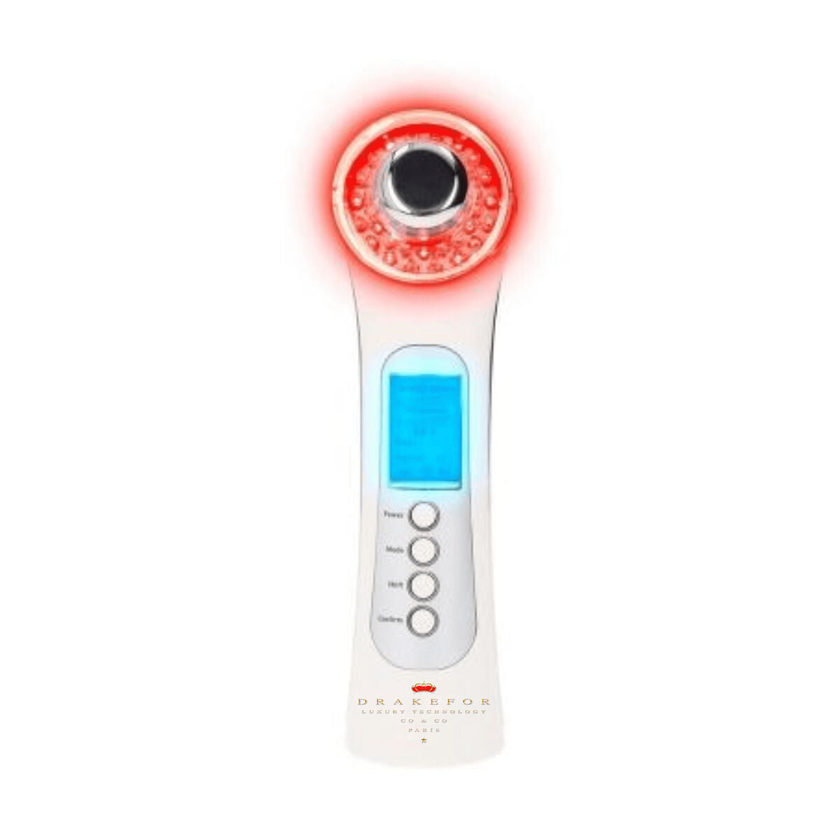 Hoogfrequente Verjongende Gezichtsmassager Drakefor 480 Wit Verjongende Kuur 3 Onderdelen - Schoonheid, Huidverzorging - Drakefor
