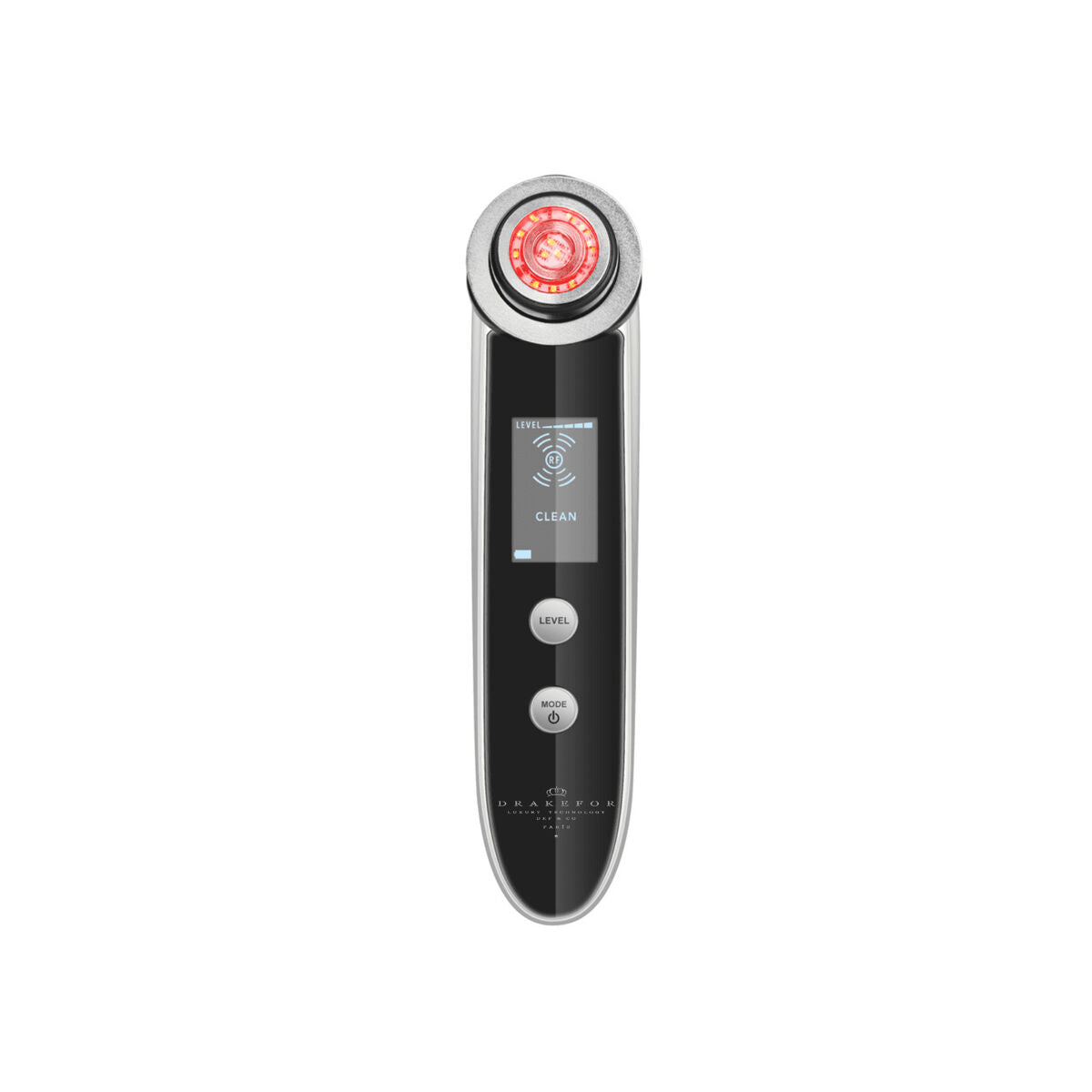 Gezichtsmassager met Radiofrequentie, Fototherapie en Elektrostimulatie Drakefor HACKER Zwart 3 Onderdelen - Schoonheid, Huidverzorging - Drakefor