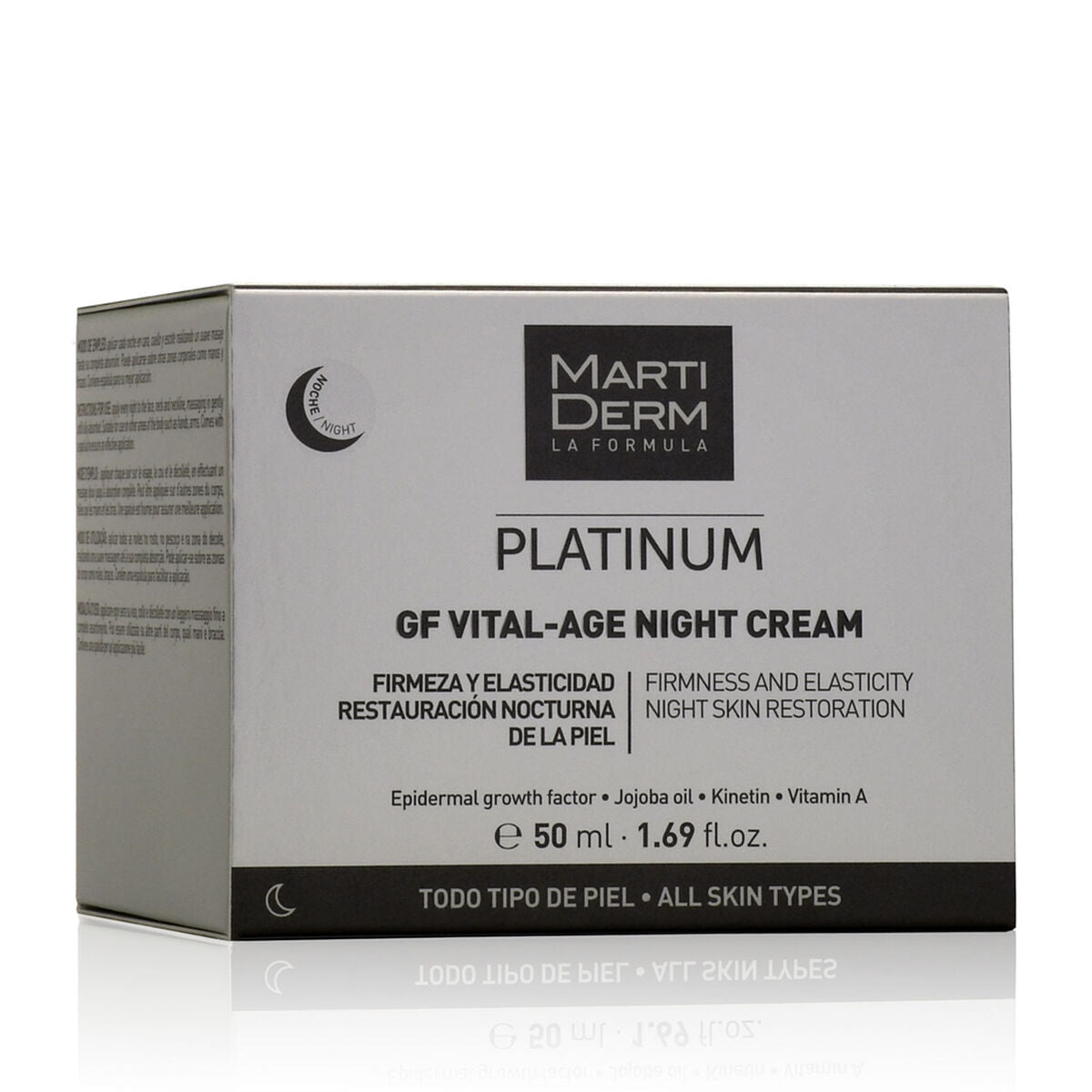 Nachtcrème Martiderm Platinum Gf Vital Age 50 ml - Schoonheid, Huidverzorging - Martiderm