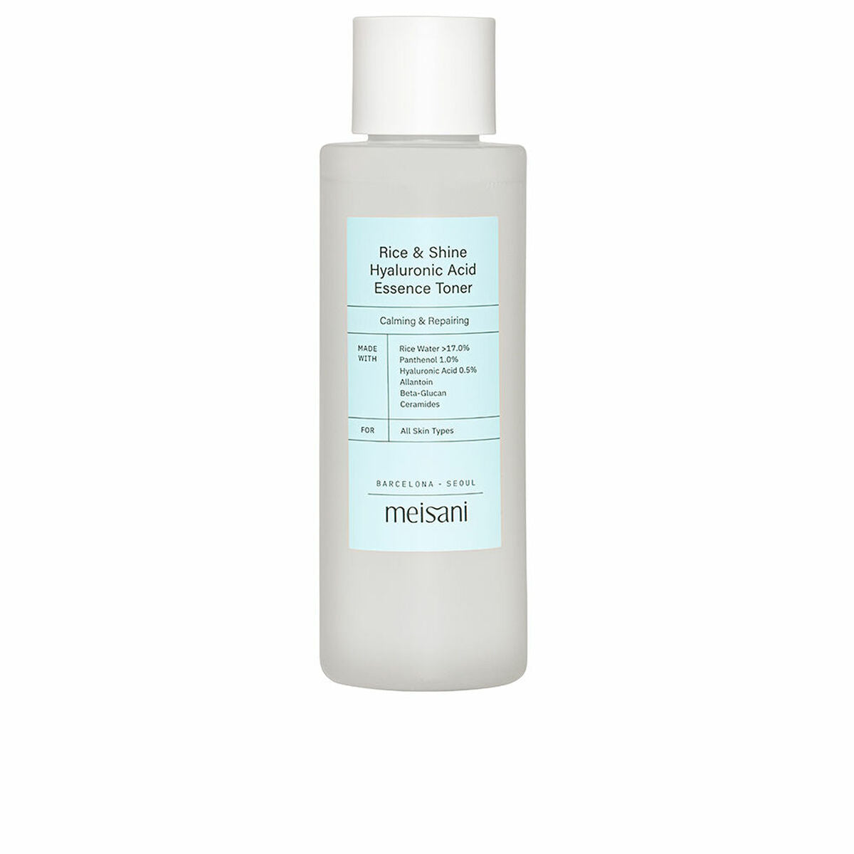 Gezichtstoner Meisani Rice And Shine 150 ml